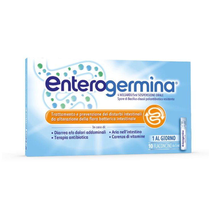 Enterogermina® 4 Miliardi 10 Flaconcini