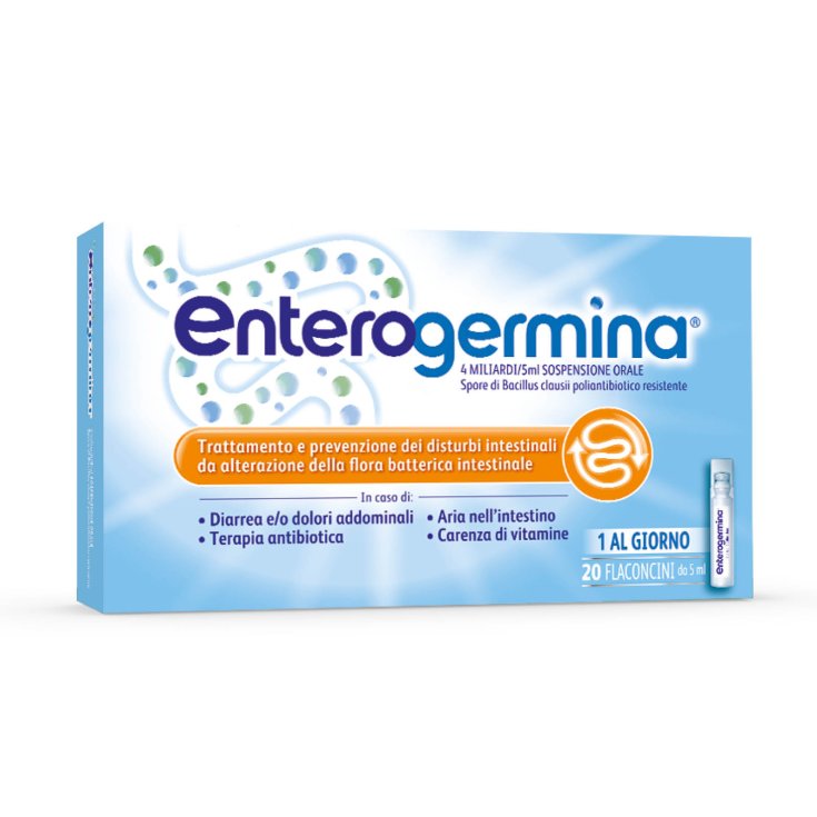 Enterogermina 4 Miliardi 20 Flaconcini Da 5ml