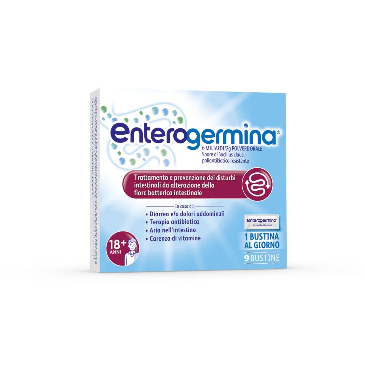 Enterogermina® 6 Miliardi/2g Sospensione Orale 9 Bustine