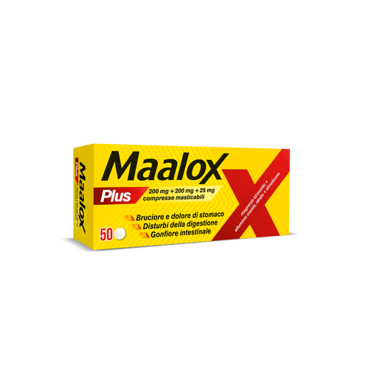 Sanofi Maalox Plus 50 Compresse Masticabili