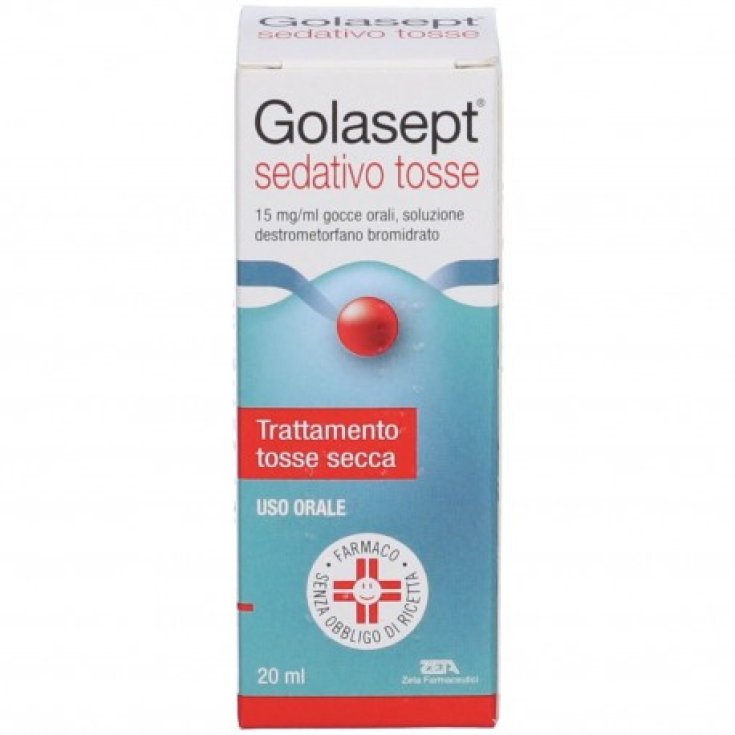 Zeta Farmaceutici Golasept Sedativo Tosse Gocce Orali 15 mg/ml, 18 ml
