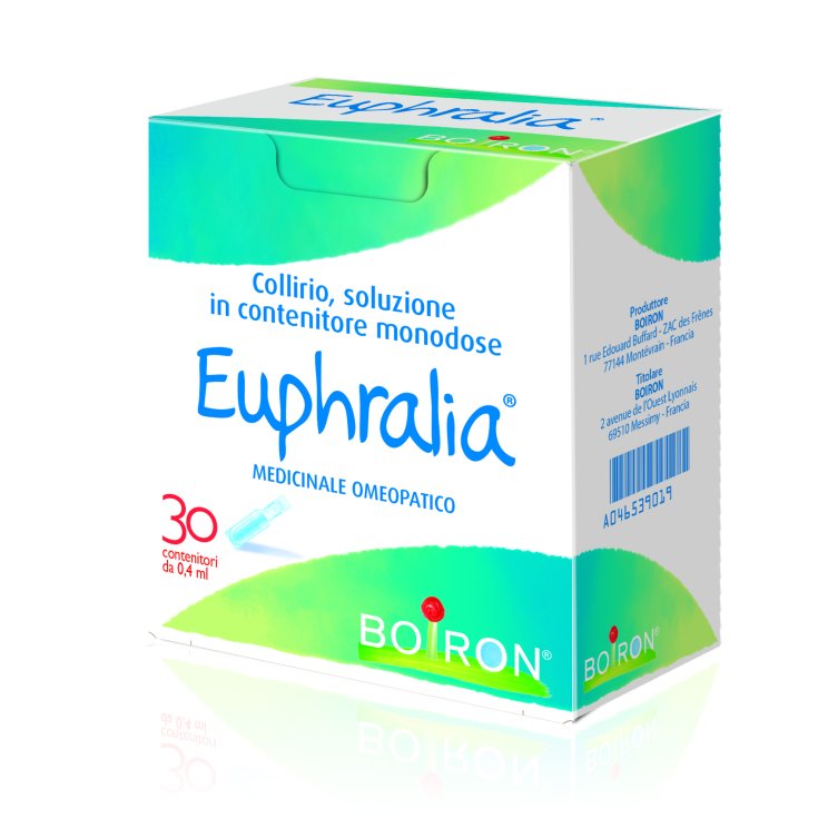 Euphralia&reg; Monodose Collirio&nbsp;Boiron 30 Flaconcini 0,4ml