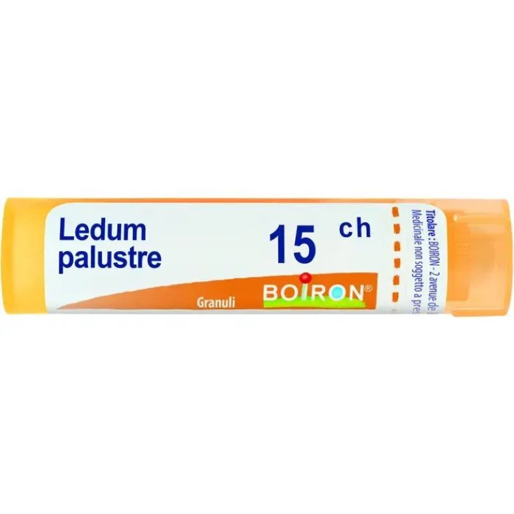 Boiron Ledum Palustre 15CH Granuli Omeopatici Tubo da 4gr