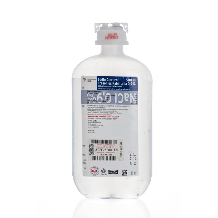 Sodio Cloruro FKI 0,9% Fresenius Kabi 500ml in polietilene