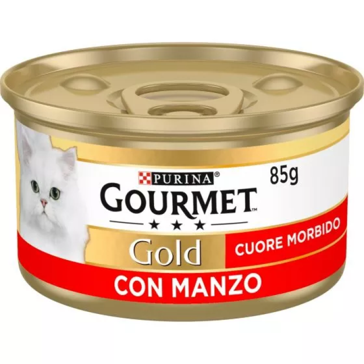 Gourmet Gold Cuore Morbido con Manzo - 85GR