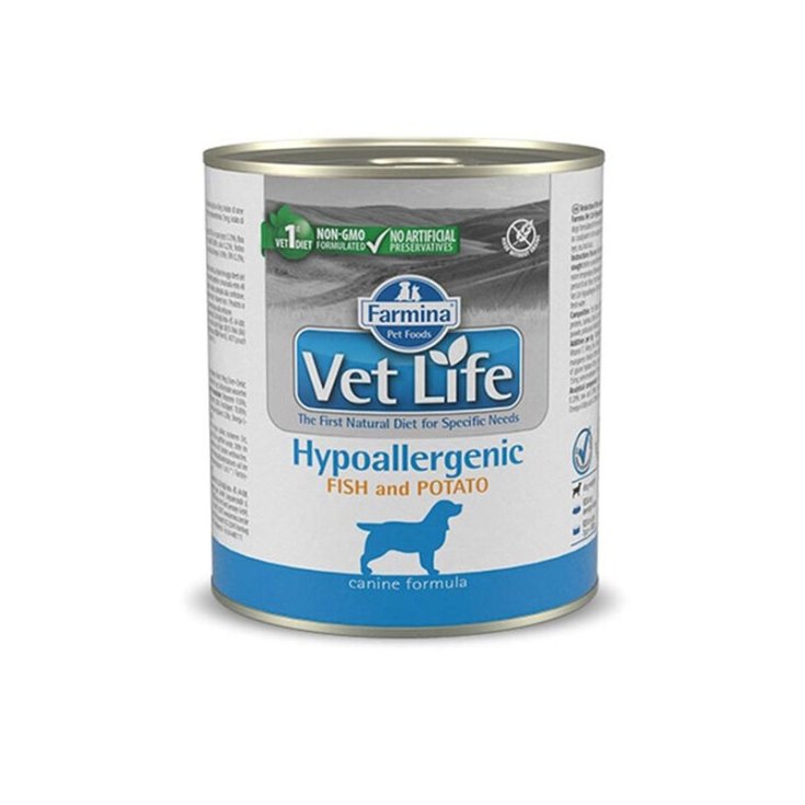 Vet Life Hypoallergenic Pesce & Patate - 300GR