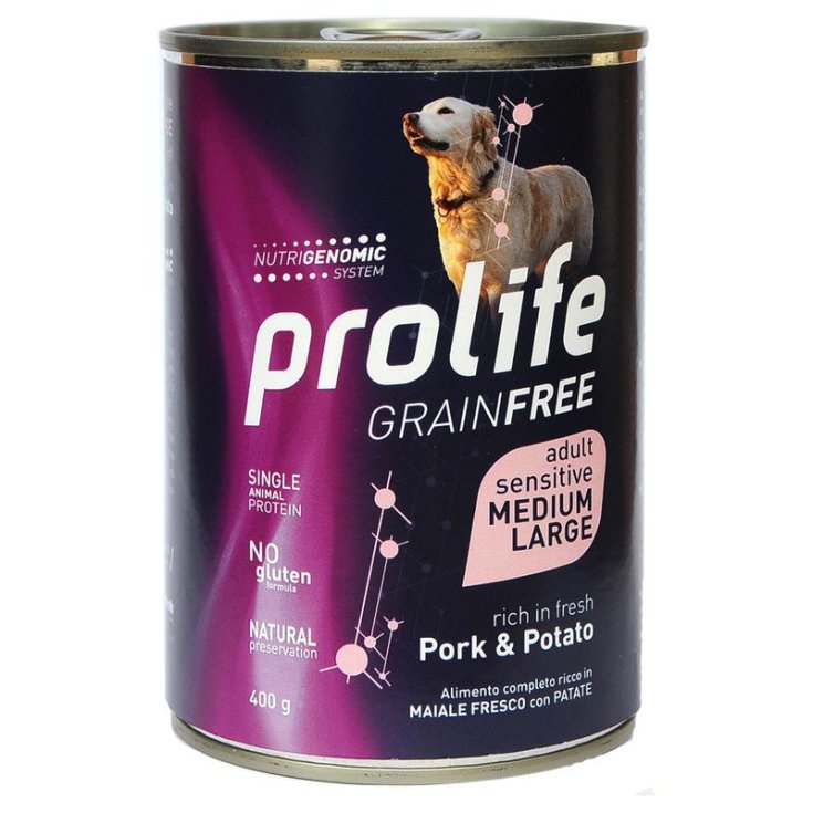 Sterilised Sensitive Adult Medium/Large Pork & Rice - 400GR