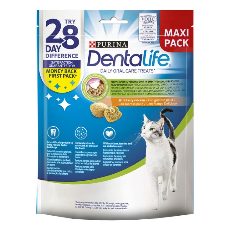 DENTALIFE CAT POLLO 140G