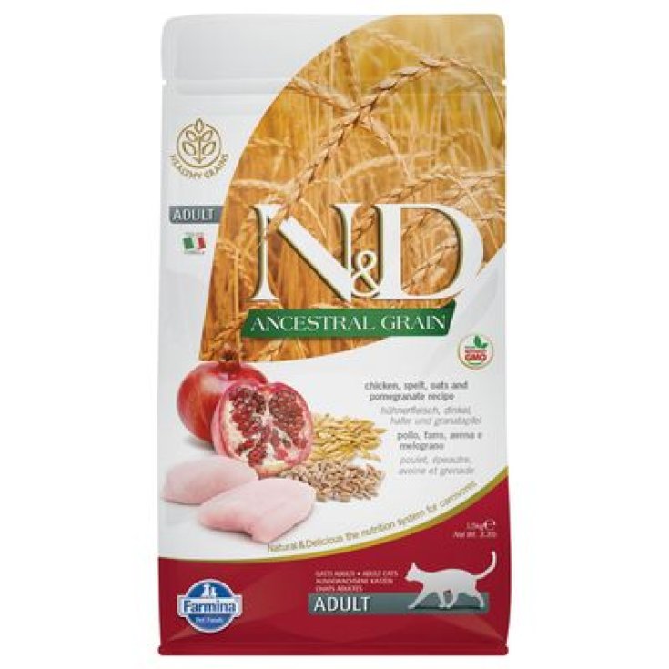 Natural & Delicious Spirulina Cat Adult Aringa - 1,50KG