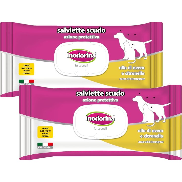 Inodorina salviette per cani Mirra Extra 40 Pz