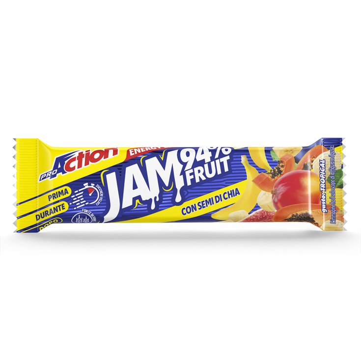 Jam 94% Fruit Bar Tropical Pro Action 30g