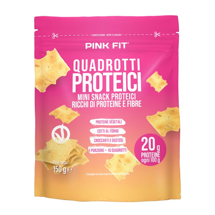 PINK FIT QUADROTTI PROT 150G