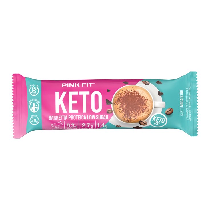 PINK FIT KETO BAR MOCACC 30G