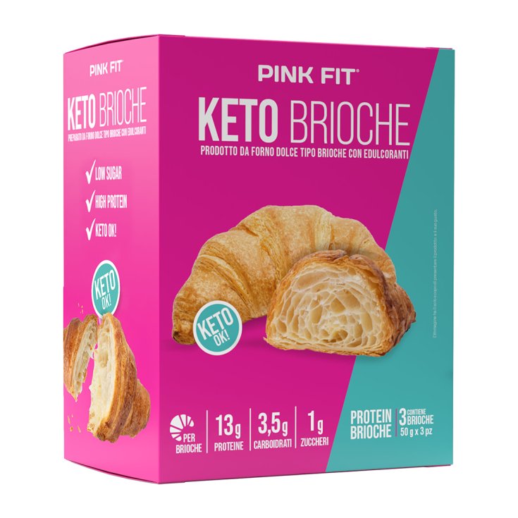 PINK FIT KETO BRIOCHE 150G