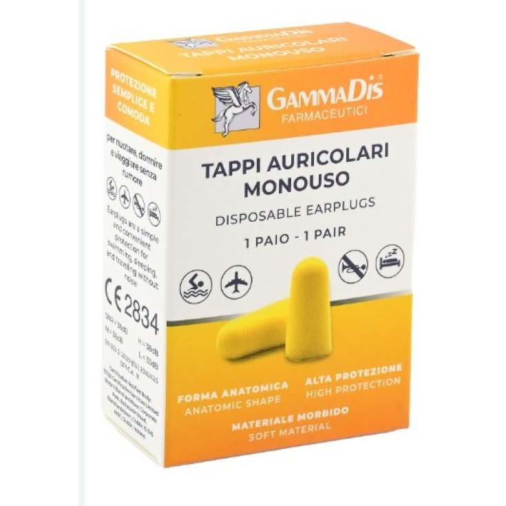 Ear Tappi Auricolari Gammadis 2 Pezzi