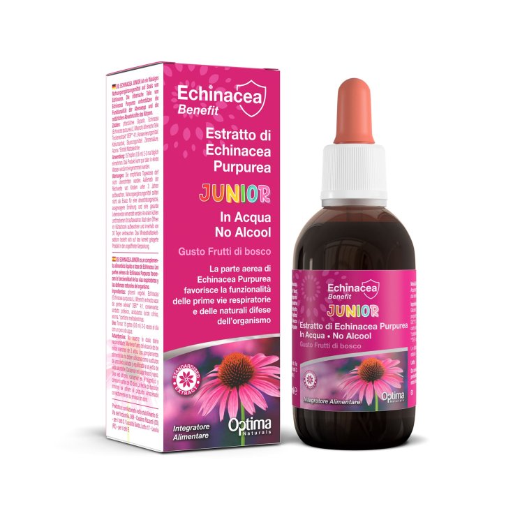 Echinacea Estratto No Alcool Optima Naturals 50ml Echinacea Estratto No Alcool Optima Naturals 50ml
