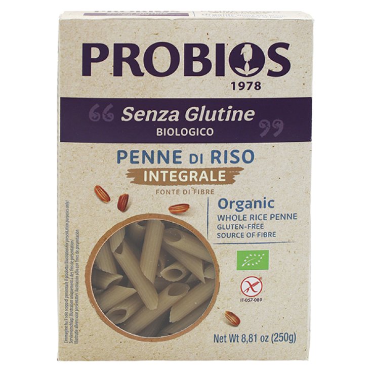 Rice&Rice Penne Di Riso Integrale Probios 250g