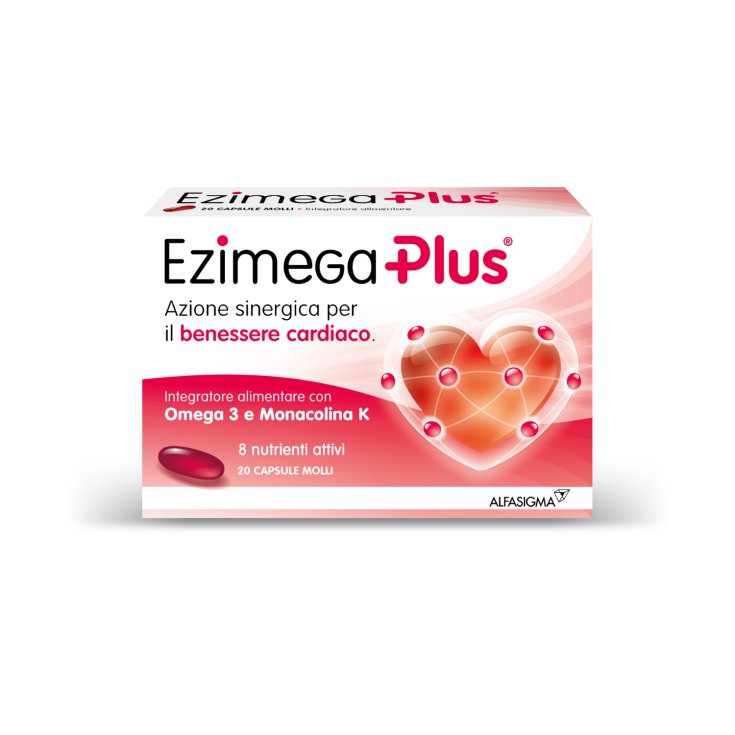 Ezimega Plus Alfasigma 20 Capsule Molli