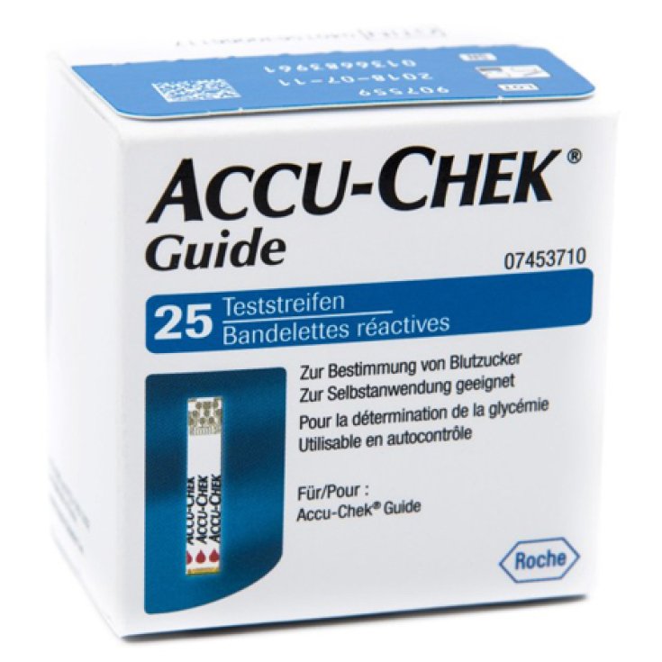 Roche Accu-Chek Guide Strisce Reattive 25 Pezzi