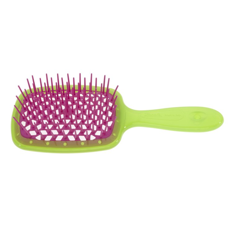 Spazzola Superbrush Verde/Fucsia Jäneke 1 Pezzo