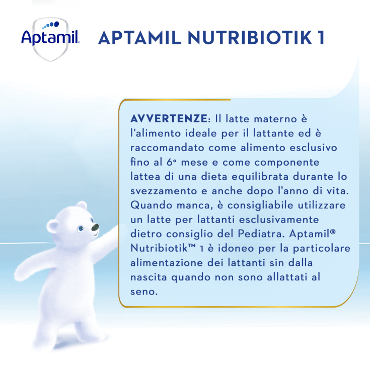 Aptamil Nutribiotik 1 Nutricia 500ml - Farmacia Loreto