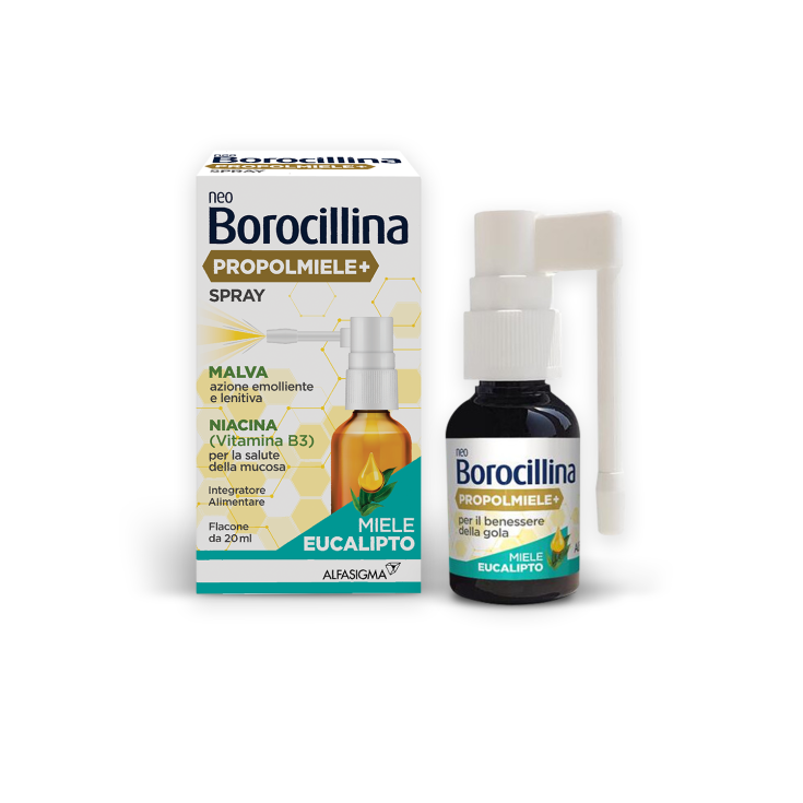 Neo Borocillina Propolmiele+ Spray Alfasigma 20ml