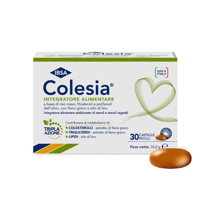 Colesia® IBSA Farmaceutici 30 Capsule Molli