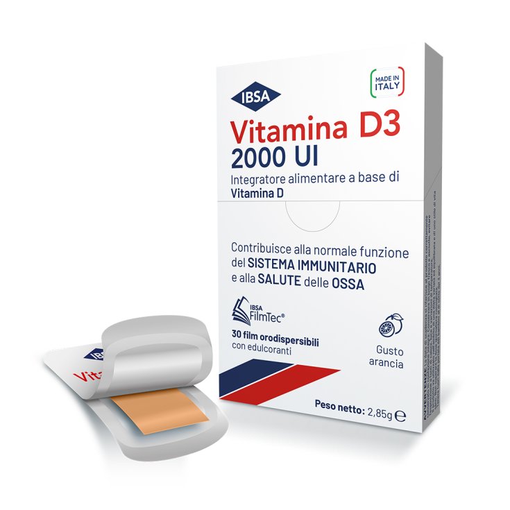 Vitamina D3 2000 UI IBSA 30 Film Orodispersibili