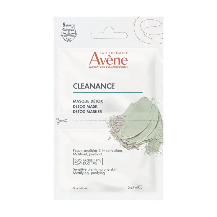 Avène Cleanance Maschera Detox 2x6ml