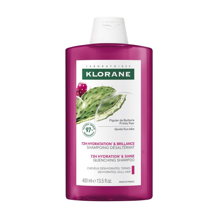 Klorane Shampoo idratante e illuminante - Fico d’India 400 ml