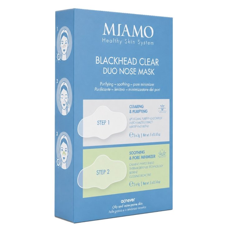 MIAMO BLACKHEAD CLEAR DUO MASK