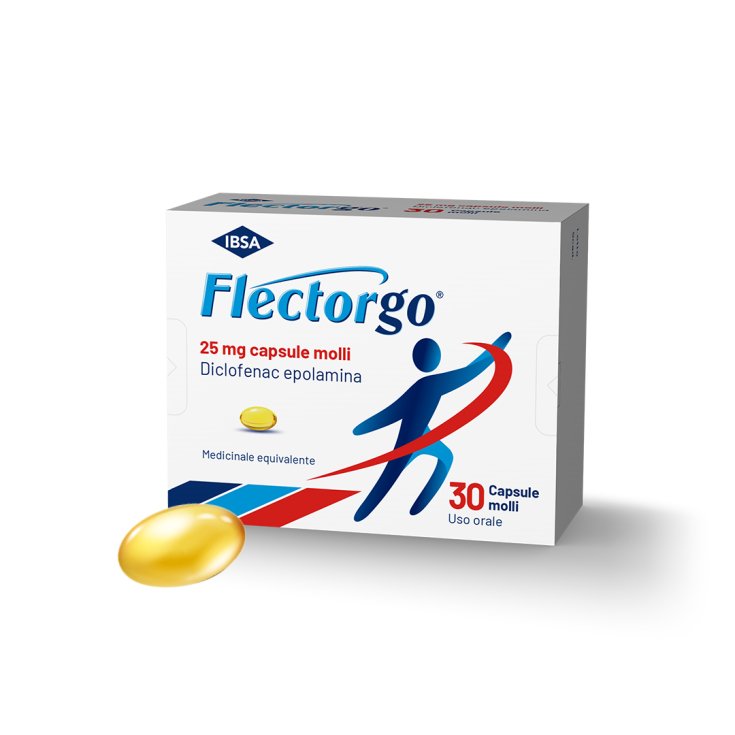 FlectorGo 25mg IBSA 30 Capsule Molli