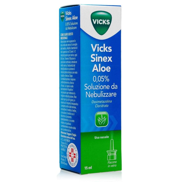 Vicks Sinex Spray Nasale Con Aloe Vera 15ml