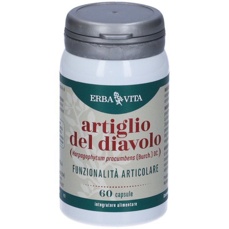 Artiglio Del Diavolo Erba Vita 60 Capsule