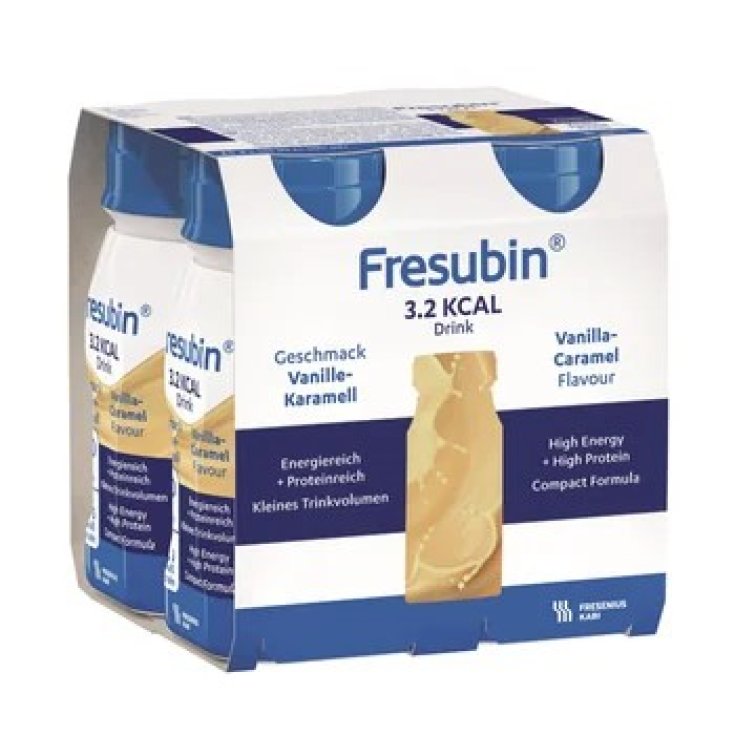 Fresubin 3.2Kcal Drink Vaniglia-Caramello Fresenius Kabi 4x125ml