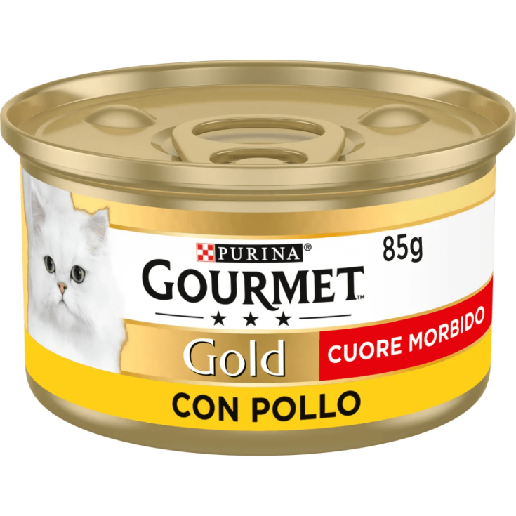 Gourmet Gold Cuore Morbido con Pollo - 85GR