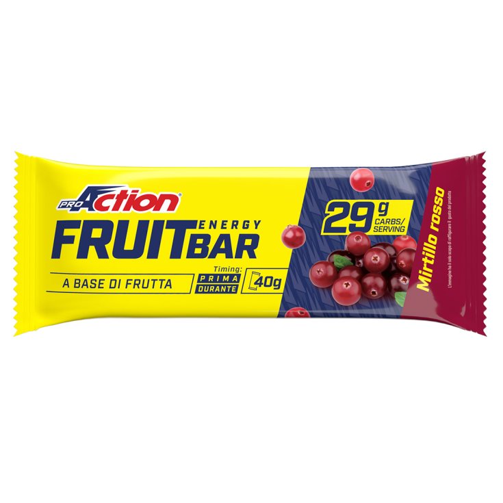 Fruit Bar - Mirtilli Rossi ProAction 40g