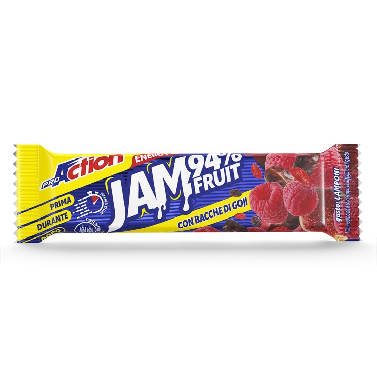 Jam 94% Fruit Bar Lampone Pro Action 30g