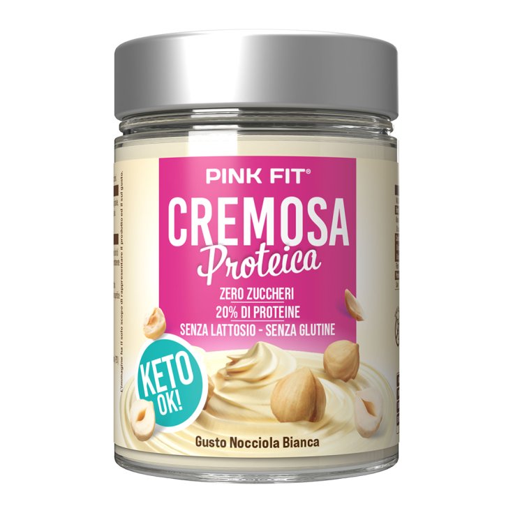 Cremosa Proteica&nbsp;Nocciola Bianca Pink Fit 300g