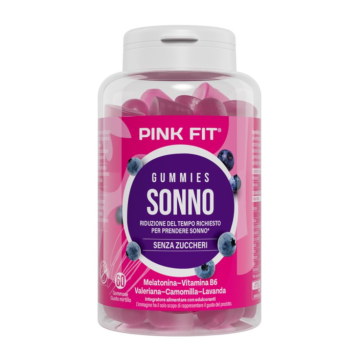 Sonno Gummies Pink Fit 60 Gommose