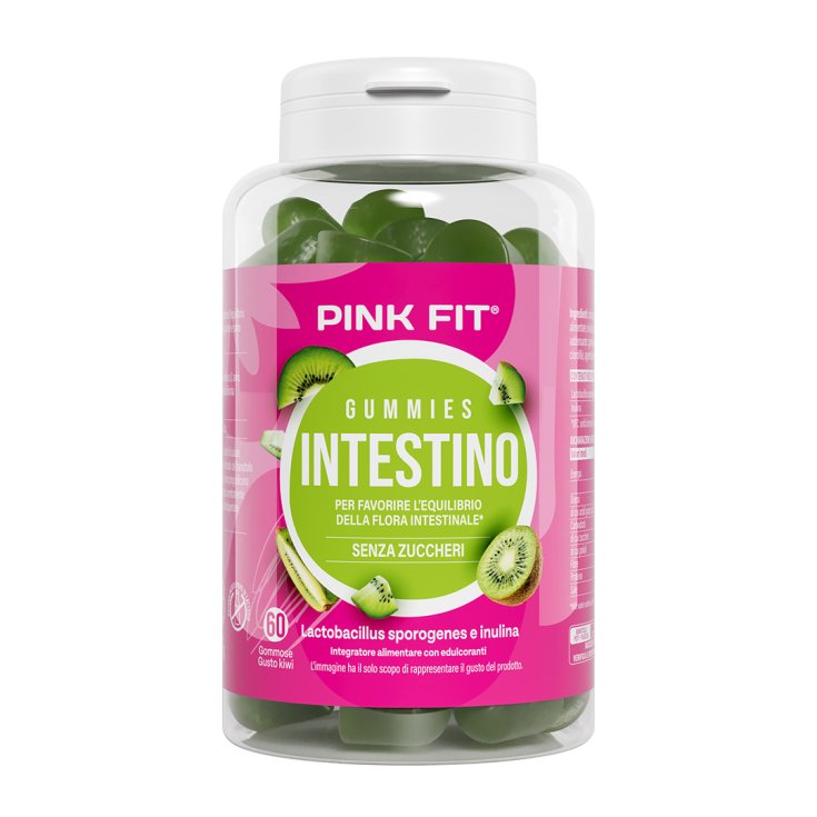 Intestino Gummies Pink Fit 60 Gommose