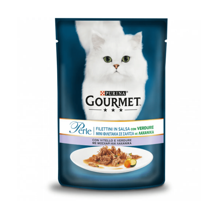 Gourmet Perle Filetti in Salsa con Verdure e Selvaggina - 85GR