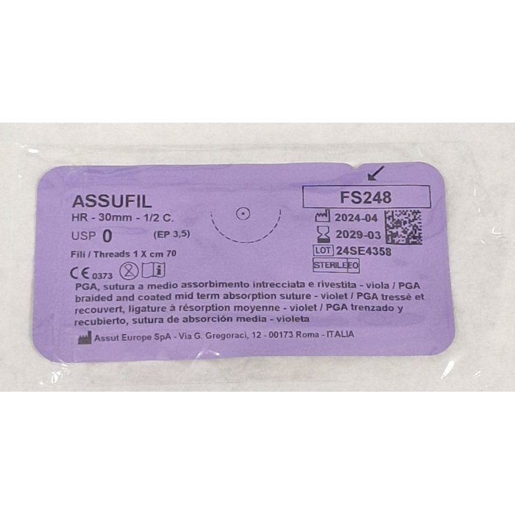 Assufil Ago Cilindrico 31,1mm Assut Europe 1pz