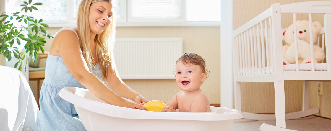 Cosa serve a un neonato per il bagno?