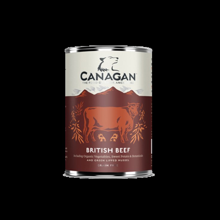 CANAGAN CANE BRITISH BEEF 4OOG