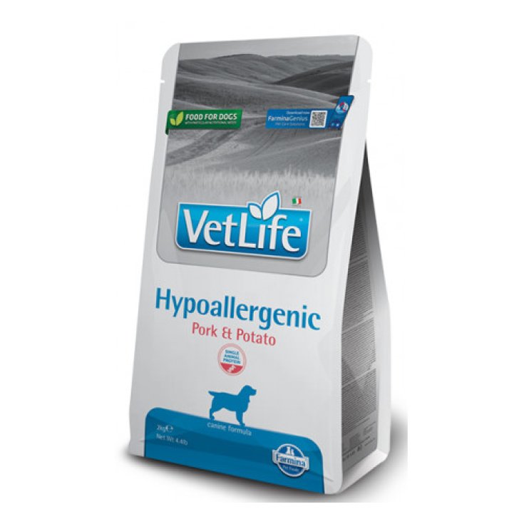 Vet Life Hypoallergenic Pork e Potato - 2KG