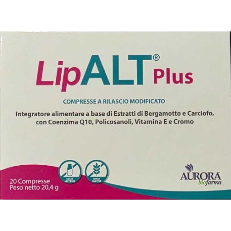 LipALT Plus Integratore Metabolismo Lipidi - 20 Compresse