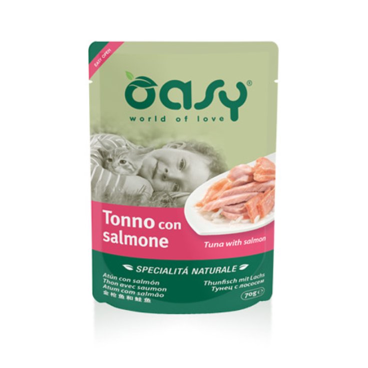 More Love Tonno con Salmone in Salsa Naturale - 70GR