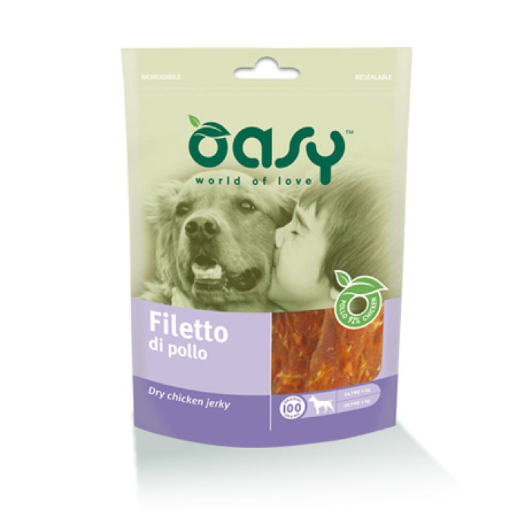 Snack per Cani Filetti di Pollo Essicati - 400GR