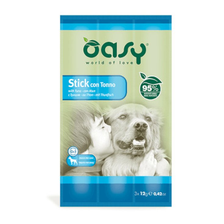 OASY SNACK DOG STICK CONI3X12G